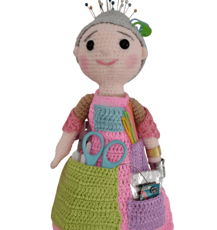 costurera amigurumi