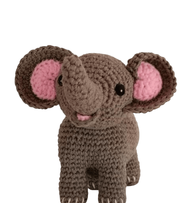elefante amigurumi