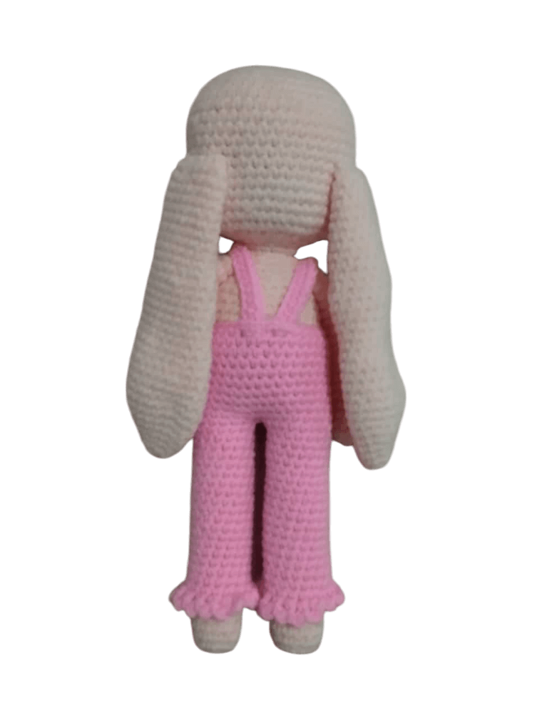 conejo amigurumi apego