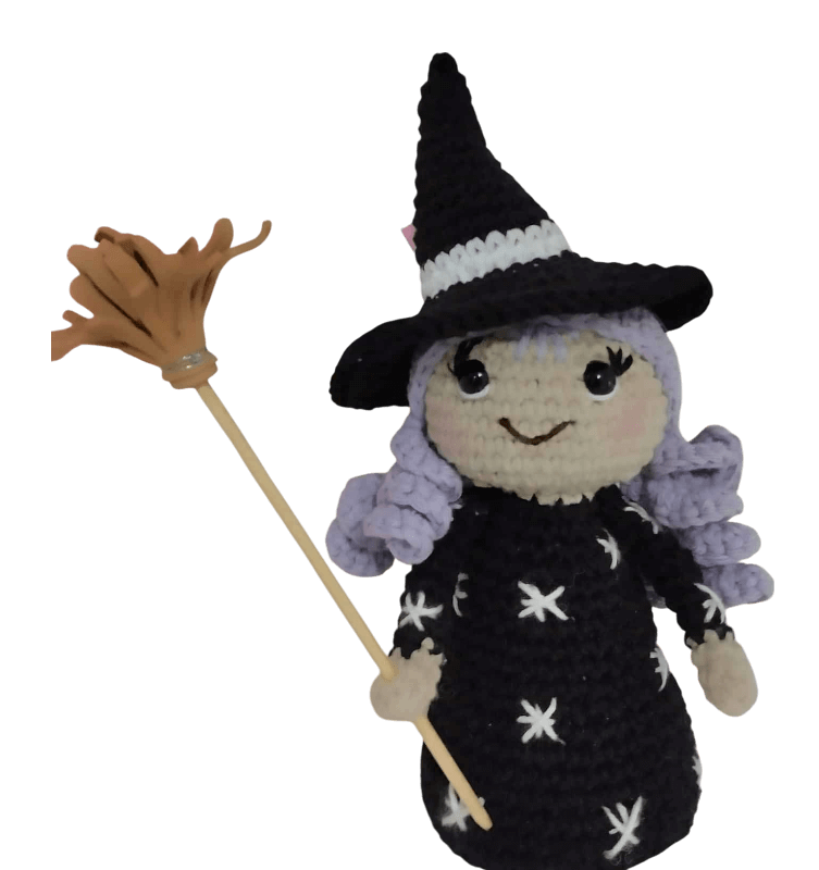 Brujita Amigurumi Mediana