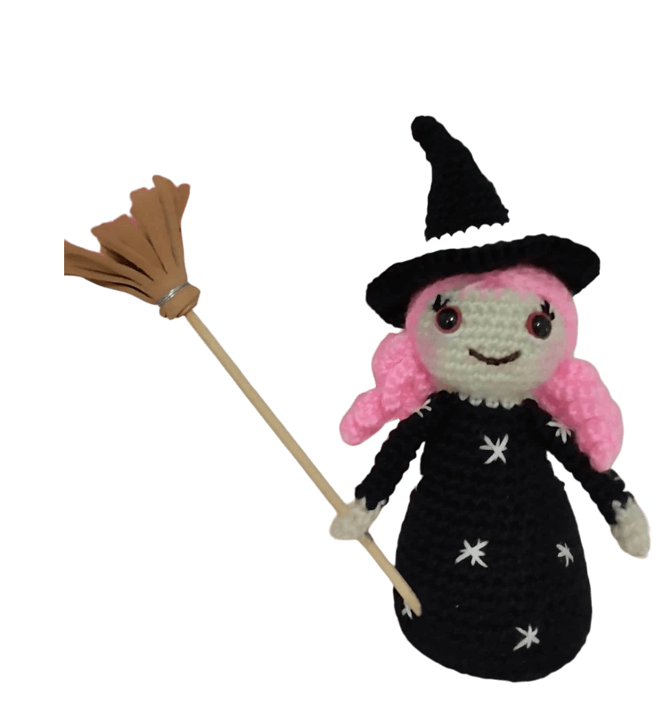 Brujita Amigurumi Pequeña