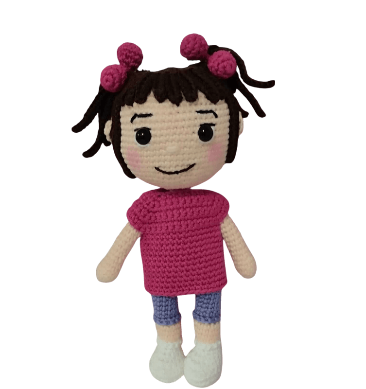 amigurumi muñeca Boo
