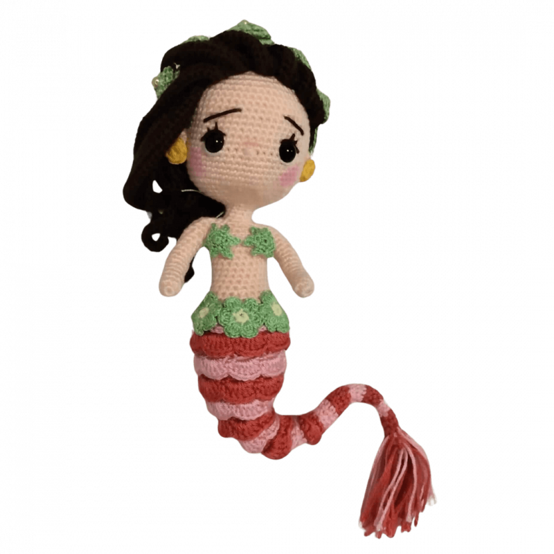 sirenita amigurumi