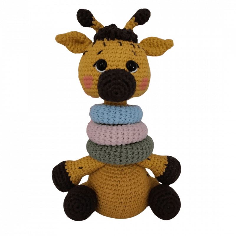 jirafa amigurumi