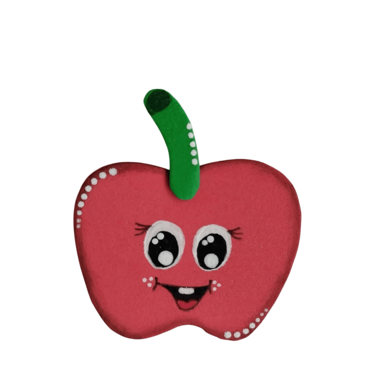 iman manzana roja pequeña