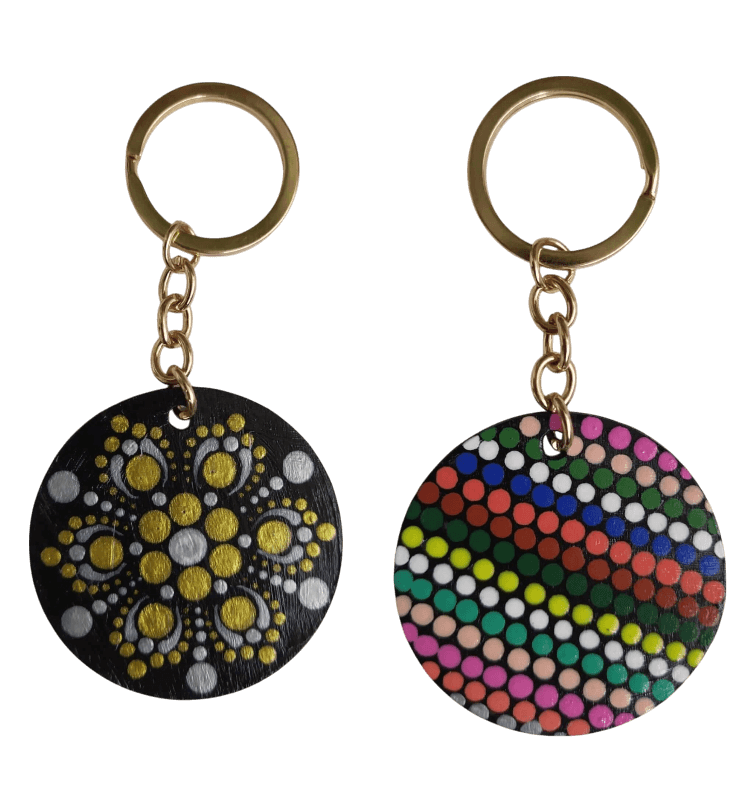 llavero mandala energetico