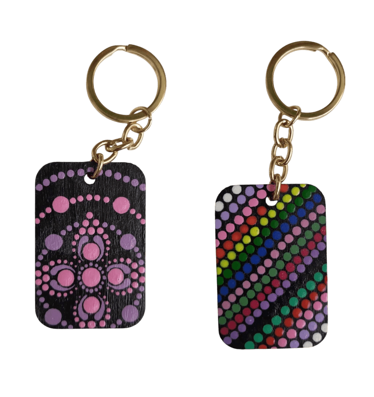 llavero mandala energetico