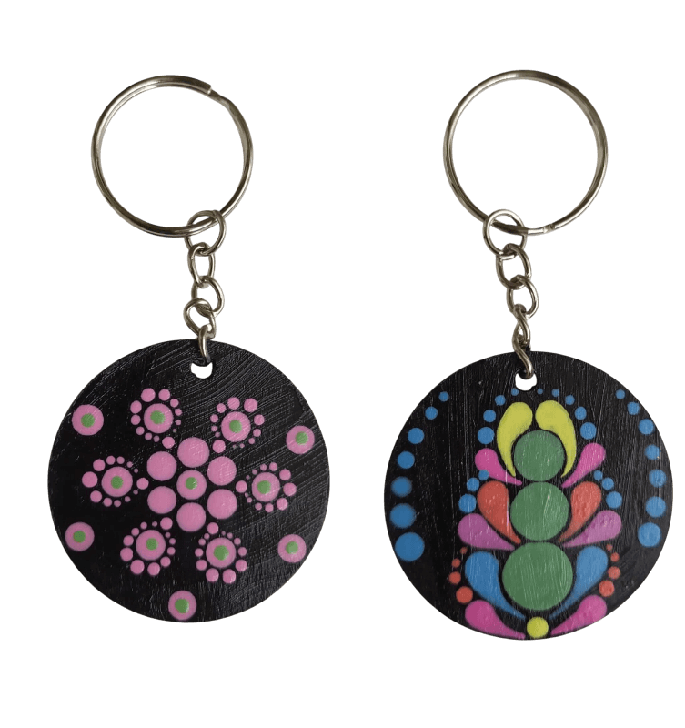 llavero mandala energetico