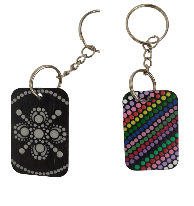 llavero mandala energetico