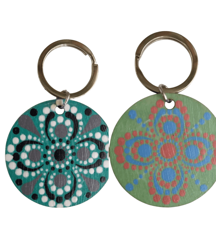 llavero mandala energetico