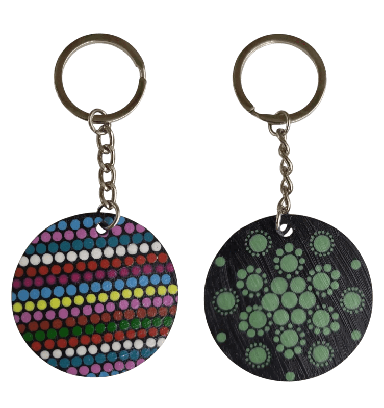 llavero mandala energetico