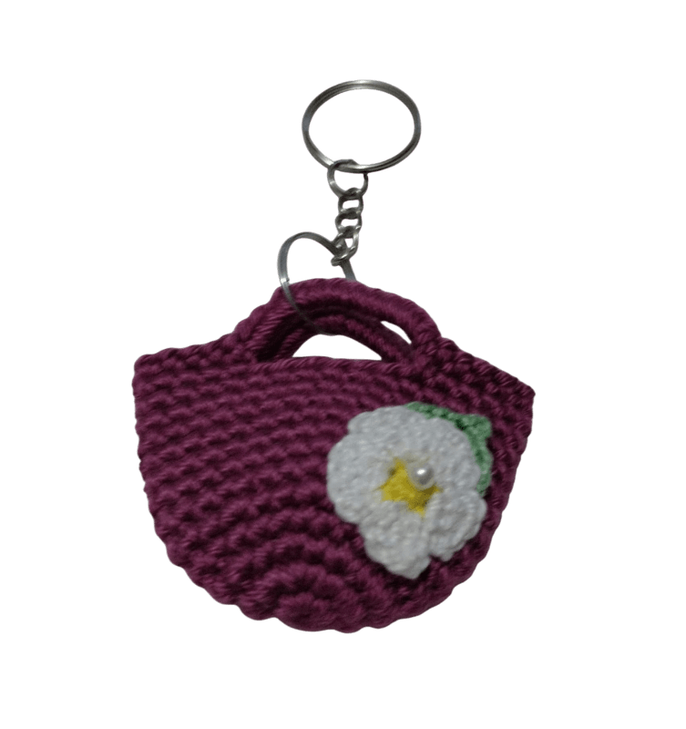 llavero mini bolso
