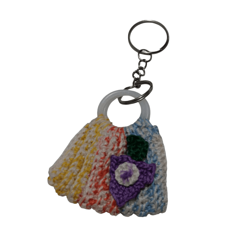 llavero mini bolso